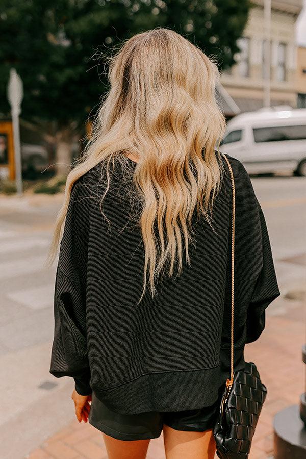 Impressions Kick It With Me Ribbed Shift Top