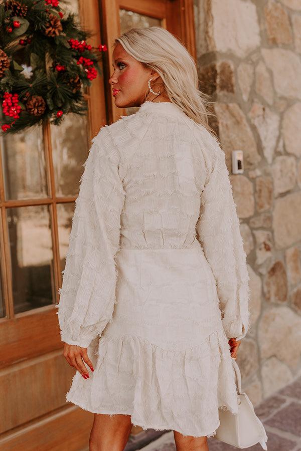 Impressions Kind Gesture Fringe Mini Dress