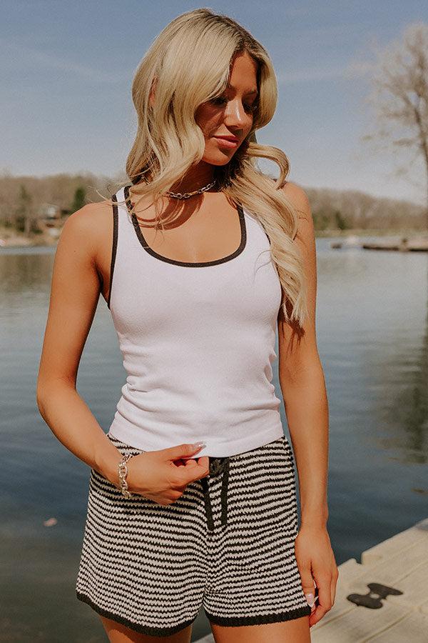 Impressions Lake Life Seamless Tank In White