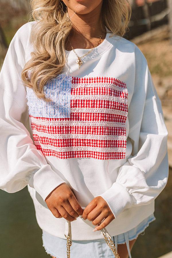 Impressions Lakefront Liberty Oversized Sweatshirt