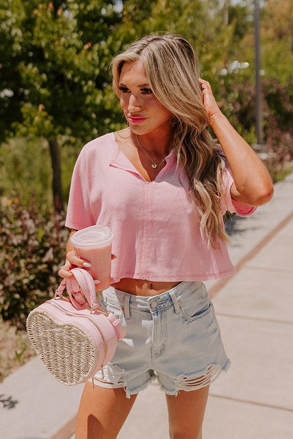 Impressions Lead Up Time Knit Top