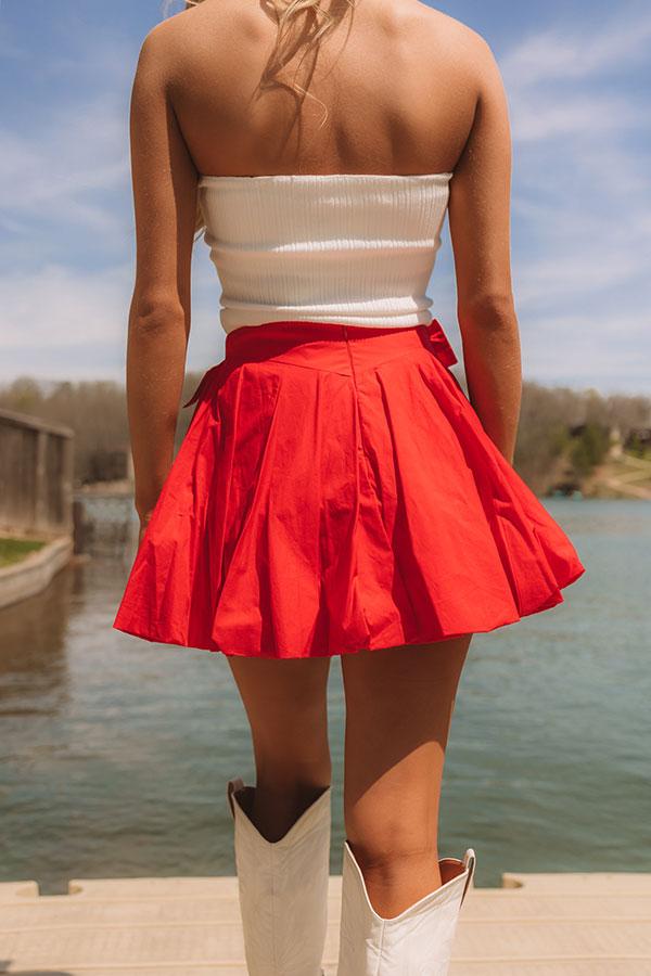 Impressions Liberty Lane High Waist Mini Skirt