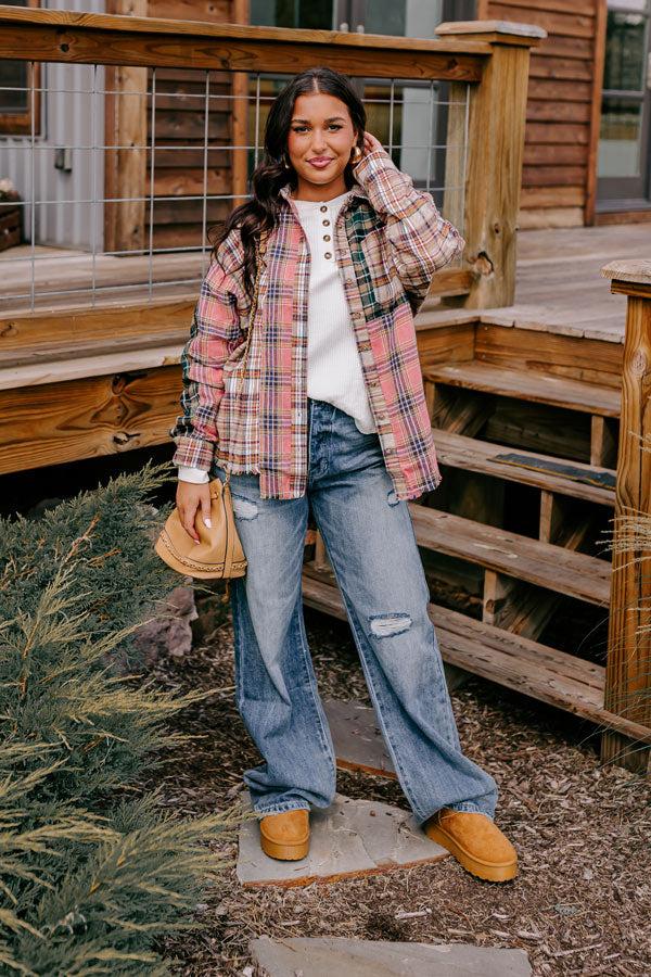 Impressions Life Lessons Flannel In Khaki