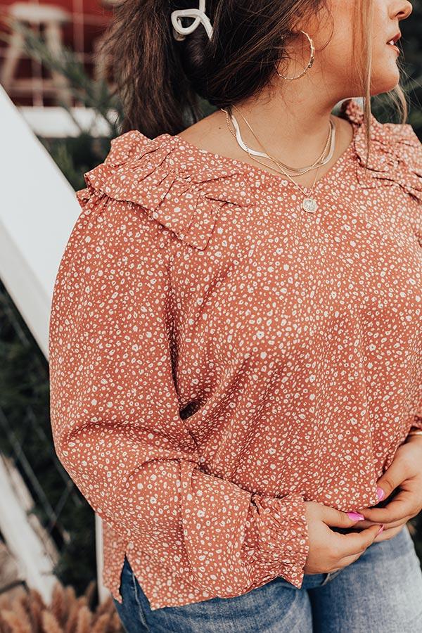 Impressions Lifelong Love Leopard Shift Top Curves