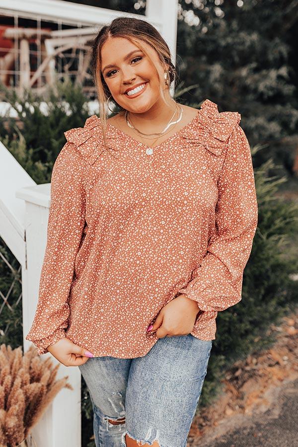 Impressions Lifelong Love Leopard Shift Top Curves