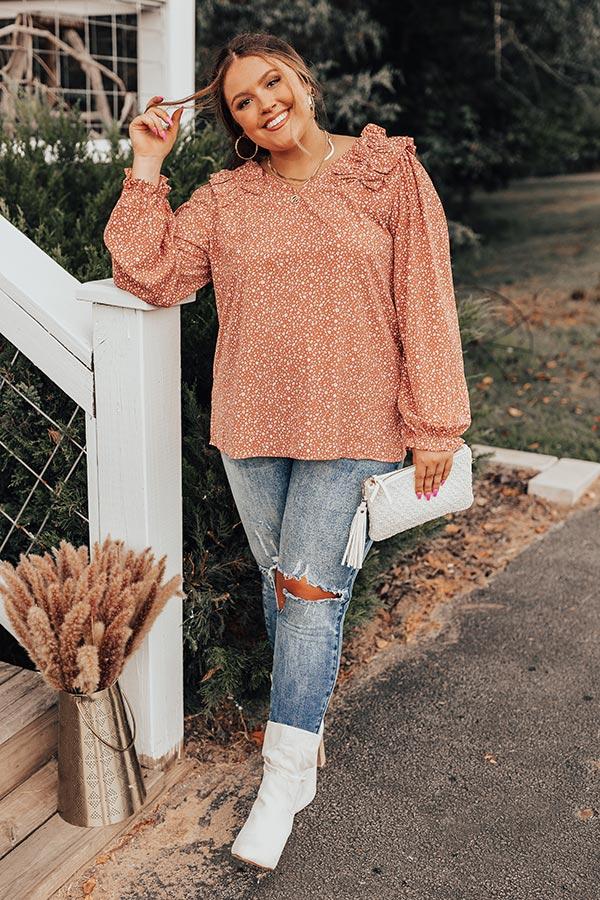 Impressions Lifelong Love Leopard Shift Top Curves