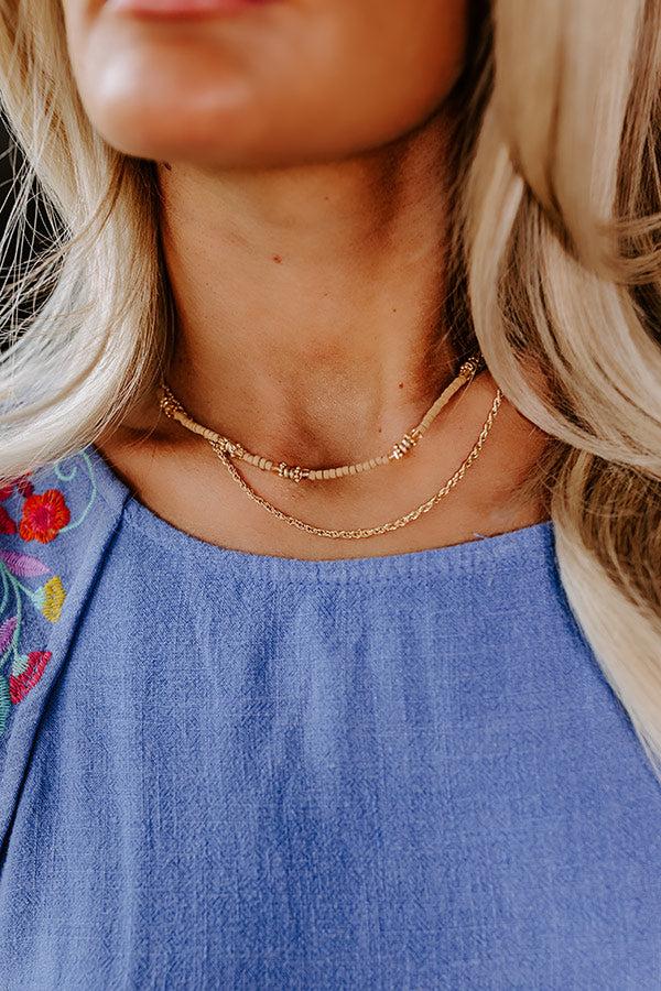 Impressions Lifted Spirits Layered Necklace