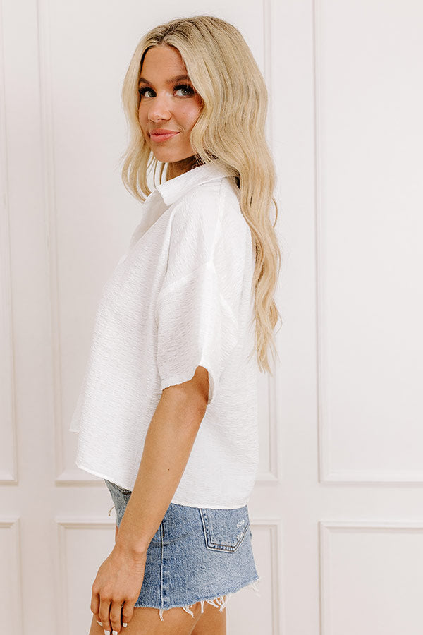 Impressions Little Coastal Town Button Up