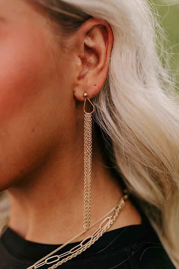 Impressions Lost In Your Eyes Earrings In Gold