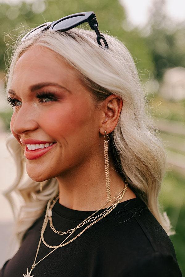 Impressions Lost In Your Eyes Earrings In Gold