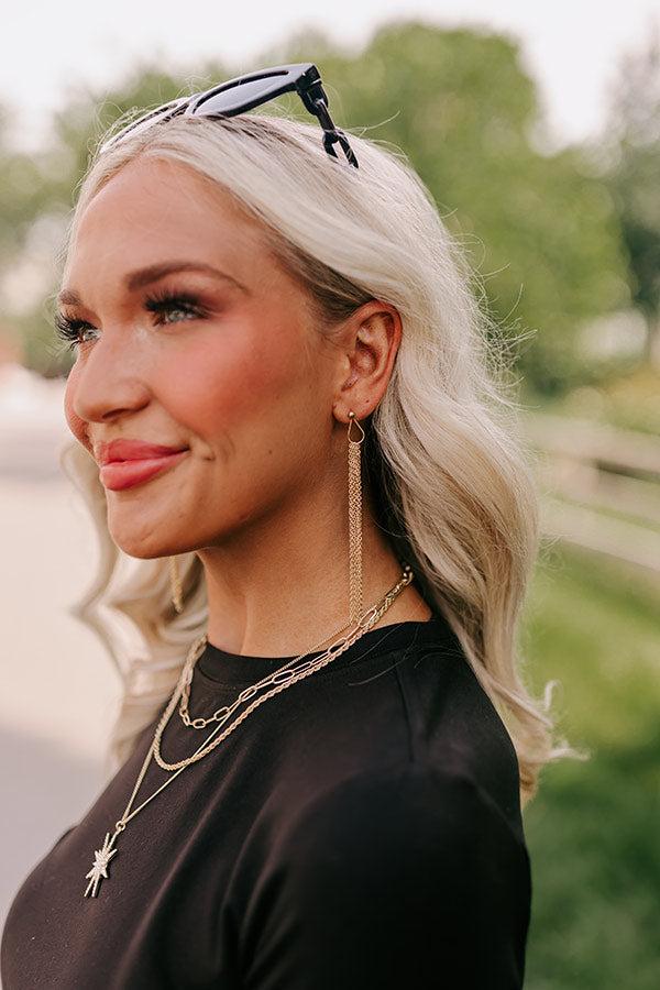 Impressions Lost In Your Eyes Earrings In Gold