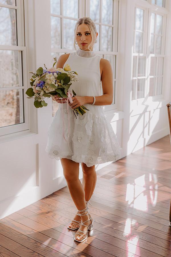 Impressions Love At First Kiss Organza Mini Dress