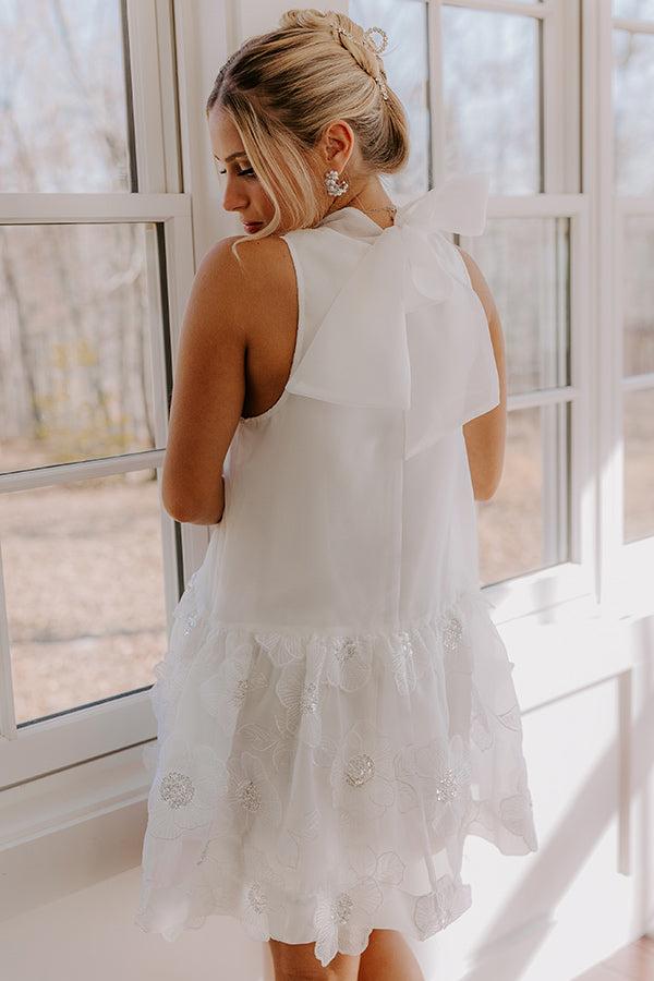 Impressions Love At First Kiss Organza Mini Dress