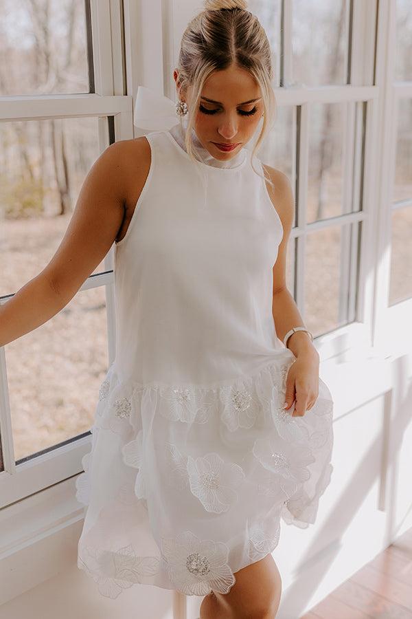 Impressions Love At First Kiss Organza Mini Dress