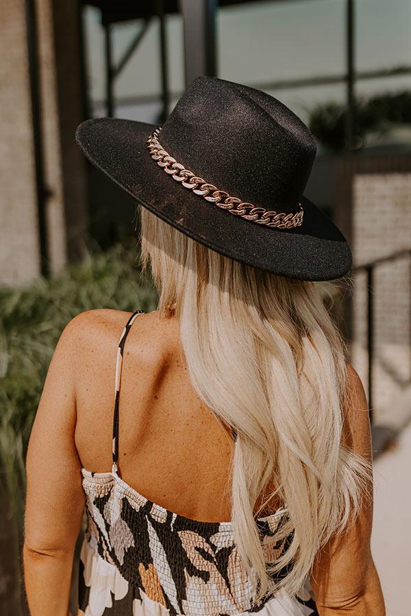 Impressions Love Of Lattes Felt Fedora In Black