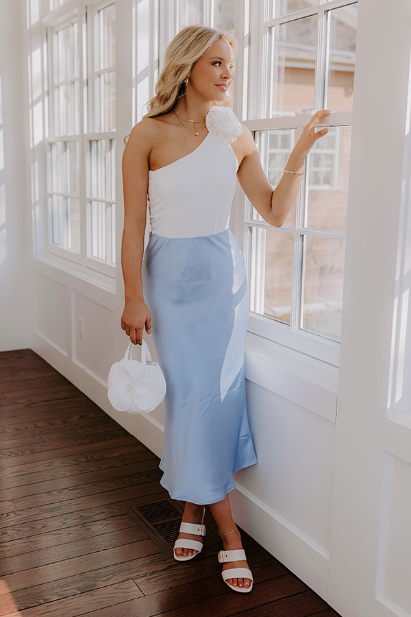 Impressions Lovely Moment Bodysuit In White