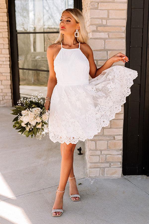 Impressions Lovely Moment Embroidered Dress