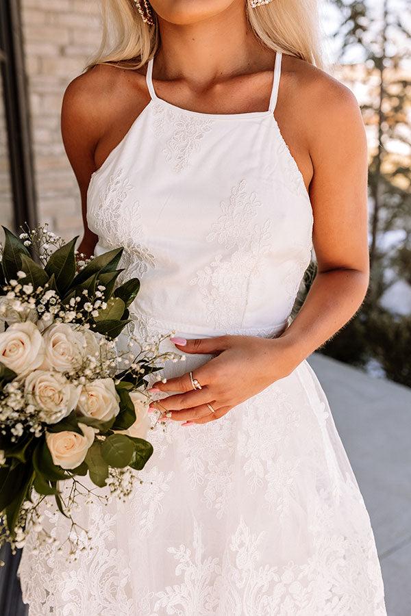 Impressions Lovely Moment Embroidered Dress