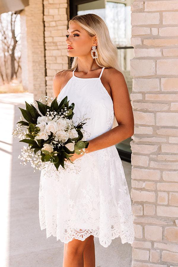 Impressions Lovely Moment Embroidered Dress