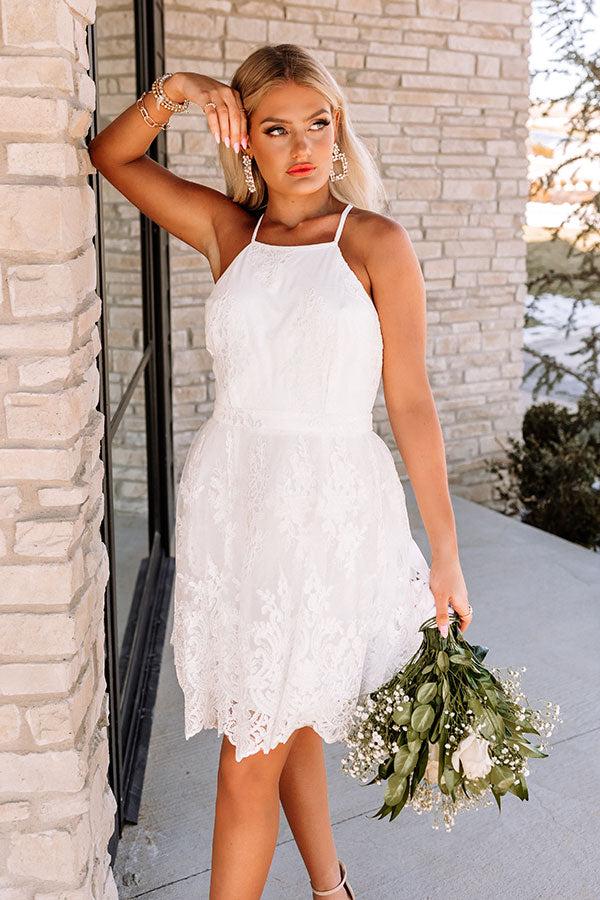 Impressions Lovely Moment Embroidered Dress