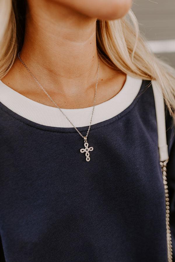 Impressions Loving Gaze Cubic Zirconia Necklace