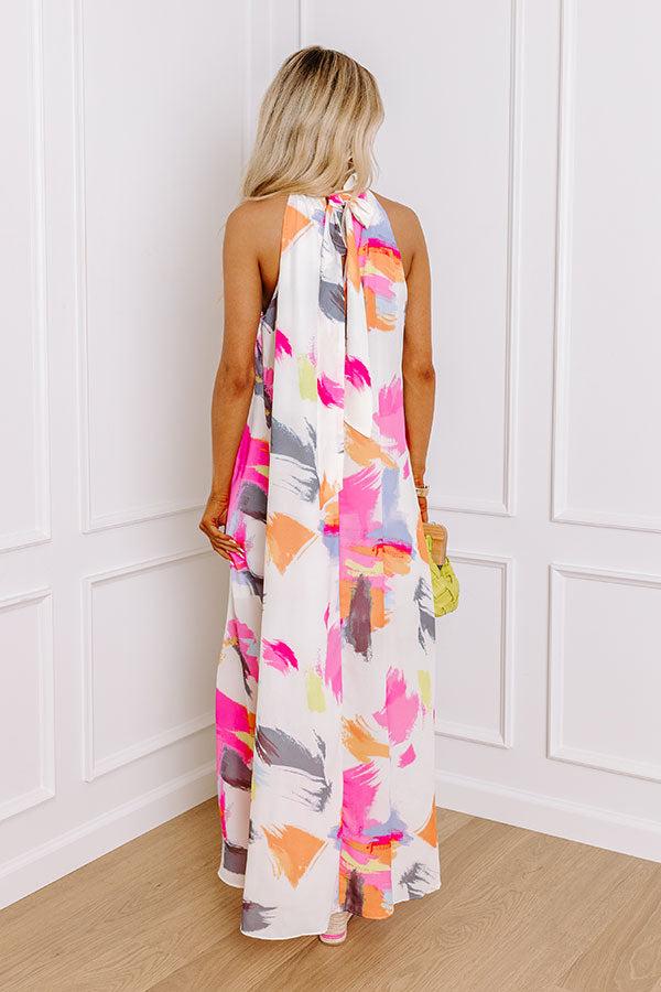 Impressions Loving Moment Maxi Dress In Ivory