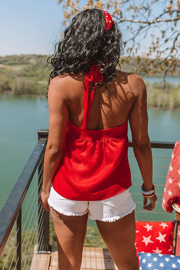 Impressions Loving Tribute Halter Top