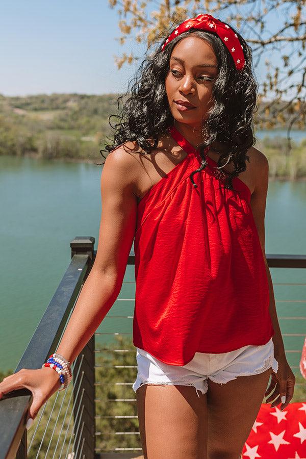 Impressions Loving Tribute Halter Top