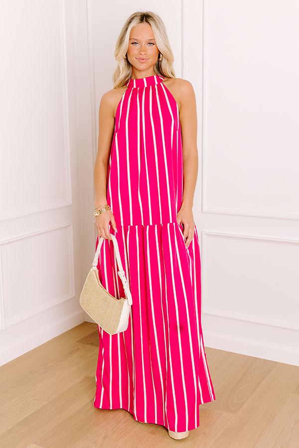 Impressions Made For Margaritas Stripe Maxi Dress