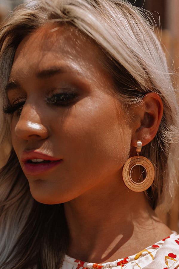 Impressions Made For Vacay Earrings In Brown