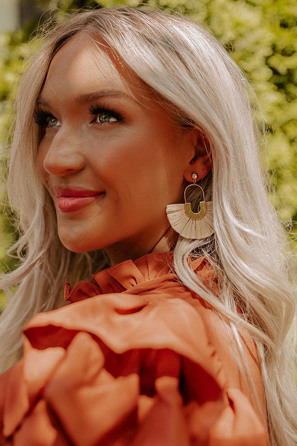 Impressions Made In The Shade Earrings In Natural