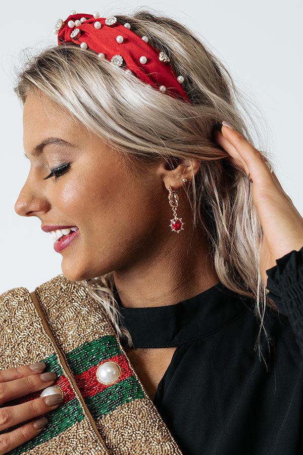 Impressions Magical Moment Earrings In Wine