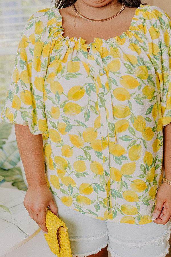 Impressions Main Squeeze Off Shoulder Top Curves