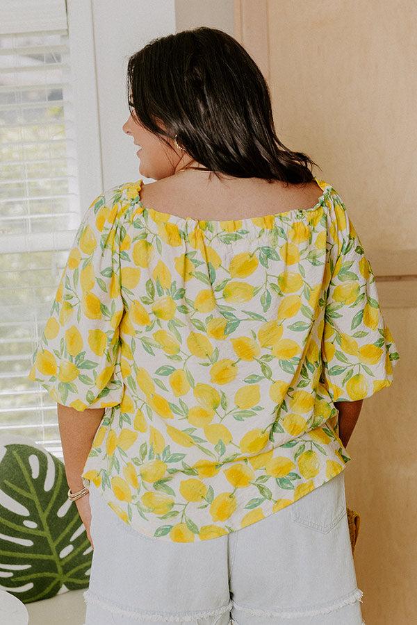 Impressions Main Squeeze Off Shoulder Top Curves