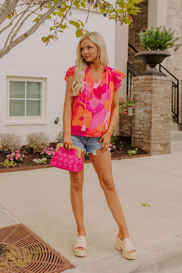 Impressions Make It A Mai Tai Shift Top