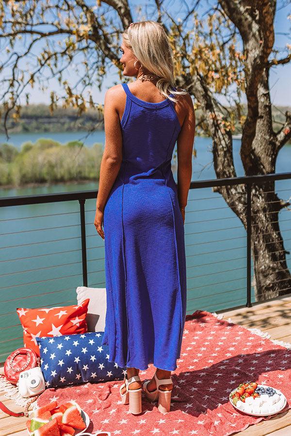 Impressions Malibu Pier Maxi In Royal Blue