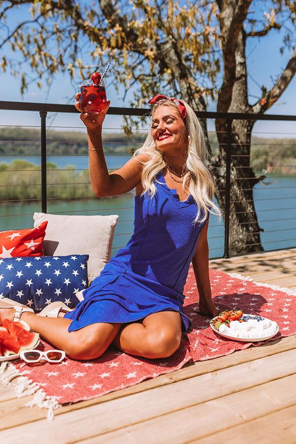 Impressions Malibu Pier Maxi In Royal Blue