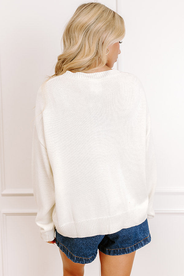 Impressions Mane Attraction Knit Cardigan