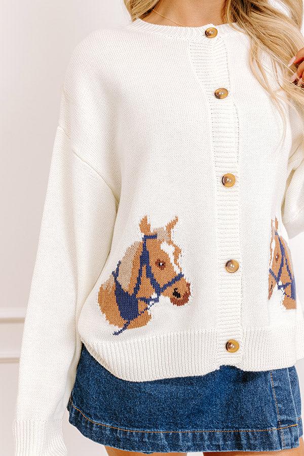 Impressions Mane Attraction Knit Cardigan