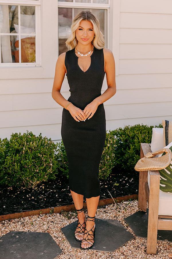 Impressions Manhattan Stroll Ribbed Midi