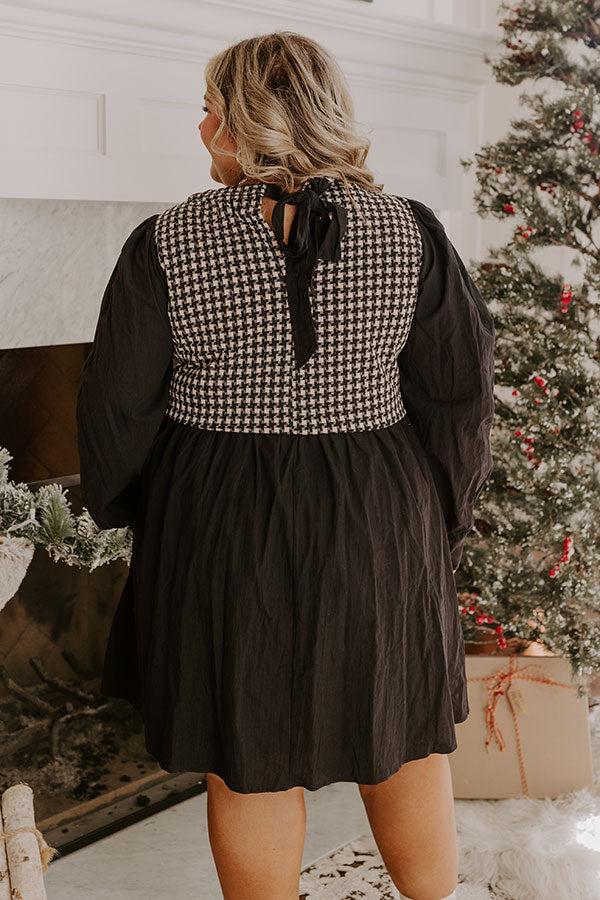 Impressions Maple Grove Cutie Mini Dress Curves