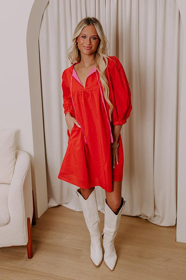 Impressions Margarita Toast Mini Dress