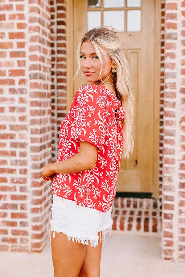 Impressions Margaritas On The Patio Shift Top