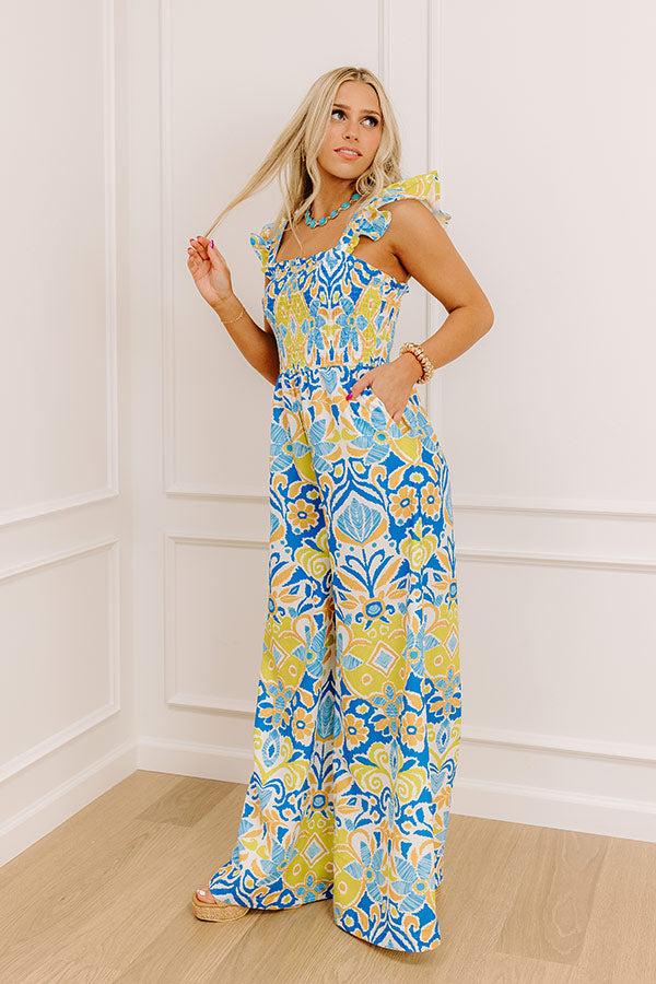 Impressions Margaritas Please Wide Leg Jumpsuit