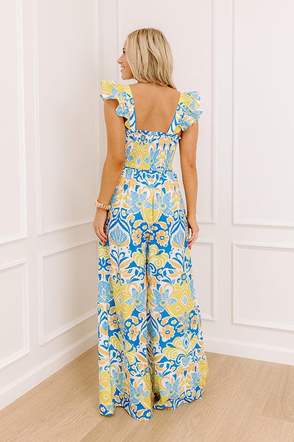Impressions Margaritas Please Wide Leg Jumpsuit