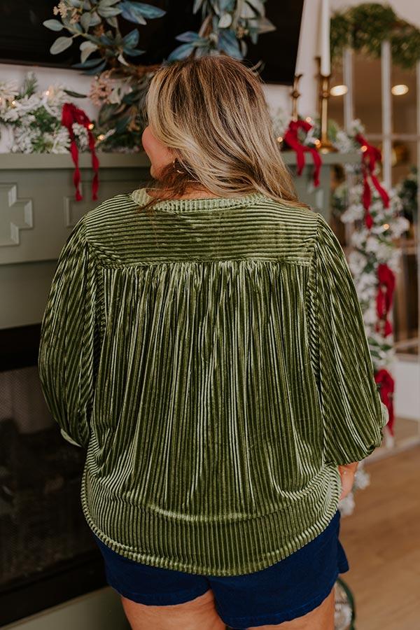 Impressions Martini Mixer Velvet Button Up Curves