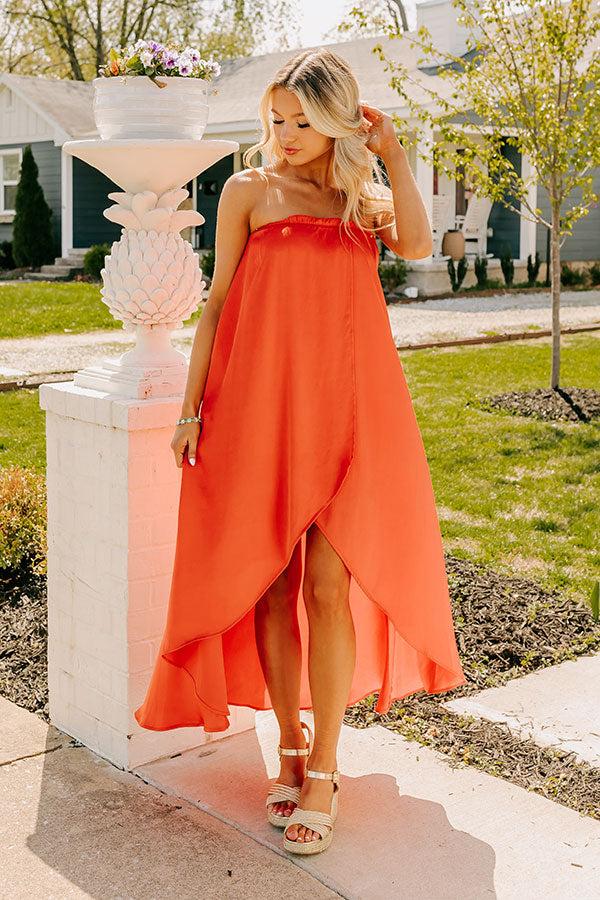 Impressions Maui Bound High-Low Dress