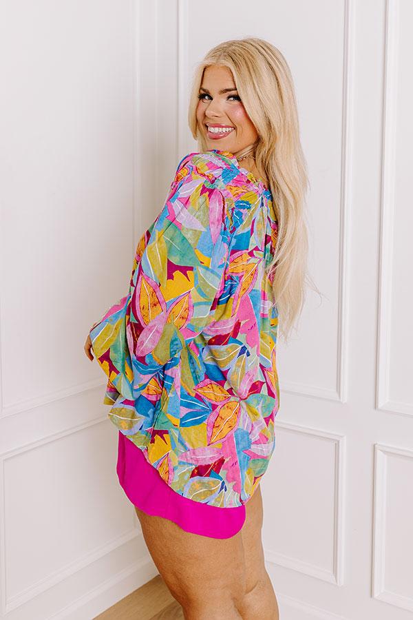 Impressions Maui Happy Hour Shift Top Curves