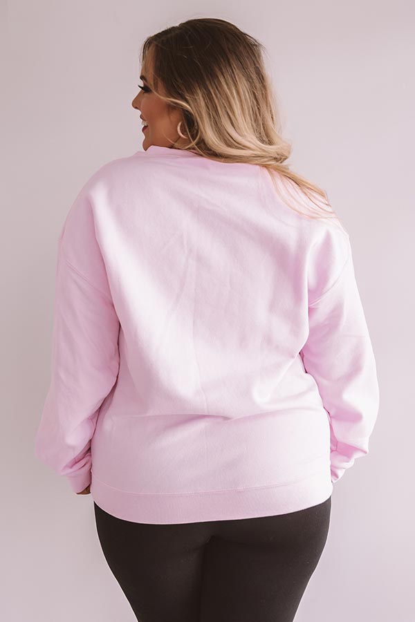 Impressions May Contain Prosecco Sweatshirt Curves