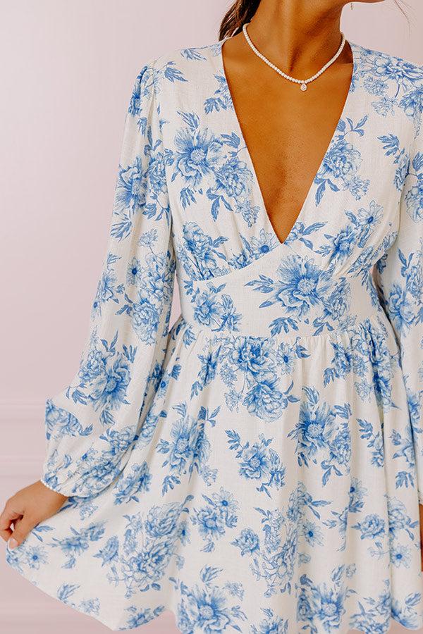 Impressions Meadow Muse Linen-Blend Dress